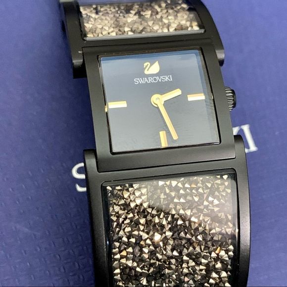 Swarovski Crystalline Bangle Watch 5027136 Swiss Stainless 30M - Picture 2 of 8